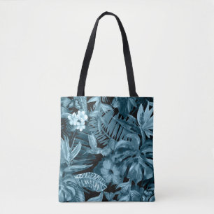 Tropisches Wasserfarbenparadies: Jungle Blossom Tasche