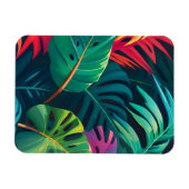 Tropisches Wasserfarbenparadies Magnet (Horizontal)