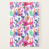 Tropisches Wasserfarbmuster Planer (Rückseite)