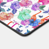 Tropisches Wasserfarbmuster Schreibtischunterlage (Ecke)