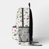 Tropisches Wassermelone-Muster Bedruckter Rucksack (Rechts)