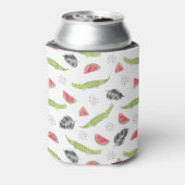 Tropisches Wassermelone-Muster Dosenkühler (Kanne Rückseite)