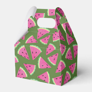 Tropisches Wassermelone Sommermuster Geschenkschachtel