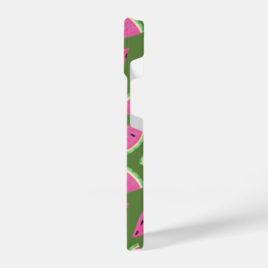 Tropisches Wassermelone Sommermuster iPhone Hülle (Linke Seite)