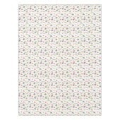 Tropisches Wassermelone-u. Krokodil-Muster Tischdecke (Vorderseite)