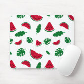 Tropisches Wassermelonen-Sommer-Nahtloses Muster Mousepad (Mit Mouse)