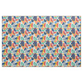 Tropisches Wassermelonen- und Ananasmuster Stoff (Fat Quarter (45,7 x 55,9 cm))