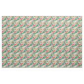 Tropisches Wassermelonen- und Zitrusmuster Stoff (Yard (91,4 cm))