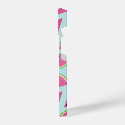 Tropisches Wassermelonmuster iPhone Hülle (Linke Seite)