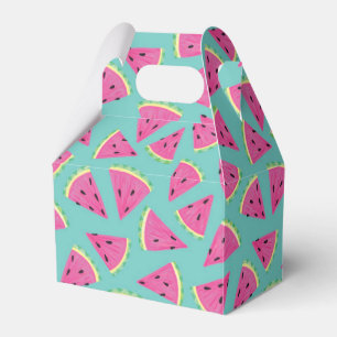Tropisches Watermelon-Muster Geschenkschachtel