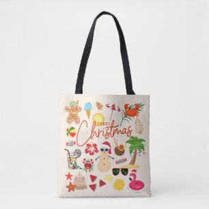 Tropisches Weihnachten Tasche