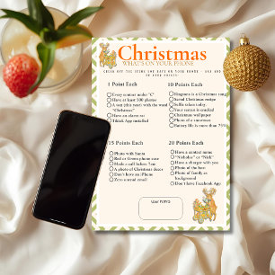 Tropisches Weihnachten Was ist auf deiner Telefon- Einladung