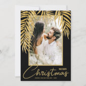 Tropisches Weihnachtsgebäck Feiertagskarte (Vorderseite)