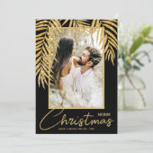 Tropisches Weihnachtsgebäck Feiertagskarte (Stehend Vorderseite)