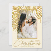 Tropisches Weihnachtsgebäck Feiertagskarte (Vorderseite)