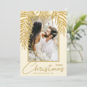 Tropisches Weihnachtsgebäck Feiertagskarte (Stehend Vorderseite)
