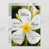 Tropisches Weiß - Neubeginn - UAWG Einladung (Vorne/Hinten)