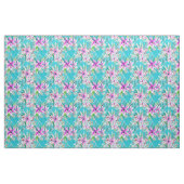 TROPISCHES WOHLWOLLEN BlumenAquarell Stoff (Yard (91,4 cm))