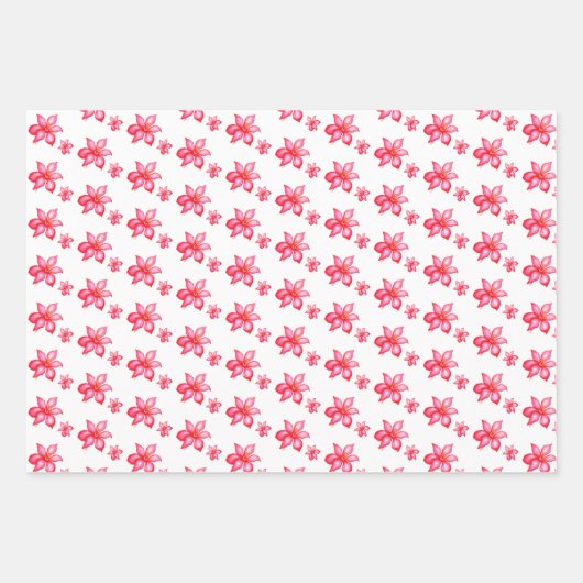 Tropisches Wrapping Paper Set 3 Geschenkpapier Set (Vorderseite 3)