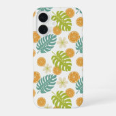 Tropisches Zitrus iPhone 16 Hülle (Rückseite)