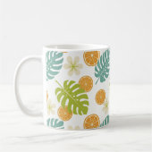 Tropisches Zitrus Kaffeetasse (Links)