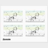 TROS Aromanttic (Aro) Pride Flag Stickers (Blatt)