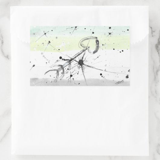 TROS Aromanttic (Aro) Pride Flag Stickers (Tasche)