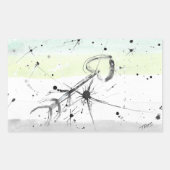 TROS Aromanttic (Aro) Pride Flag Stickers (Vorderseite)