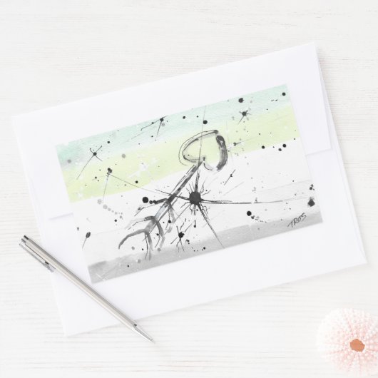 TROS Aromanttic (Aro) Pride Flag Stickers (Umschlag)