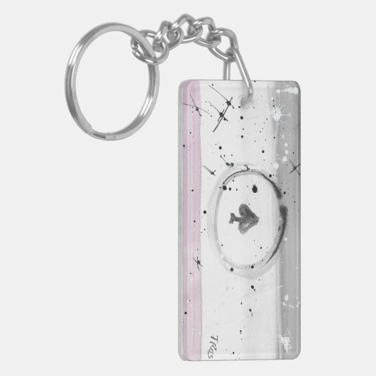 TROS Asexual (Ace) Schlüsselanhänger (Vorderseite links)