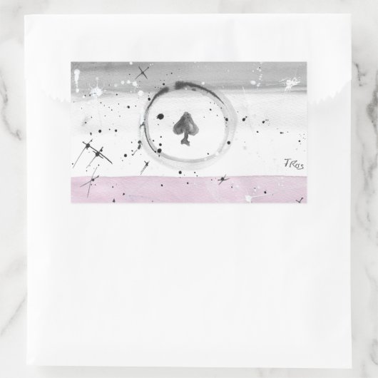 TROS Asexual Pride Flag Sticker (Tasche)