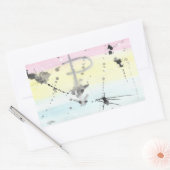 TROS Pansexual Pride Flag Aufkleber (Umschlag)