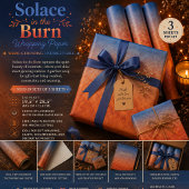 Trost im Brand Geschenkpapier Set