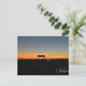 Trost | Sonnenstrahl Postkarte (Stehend Vorderseite)