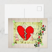 Trösten Postkarte (Vorne/Hinten)