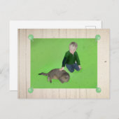 Trösten Postkarte (Vorne/Hinten)