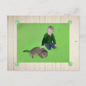 Trösten Postkarte (Vorderseite)