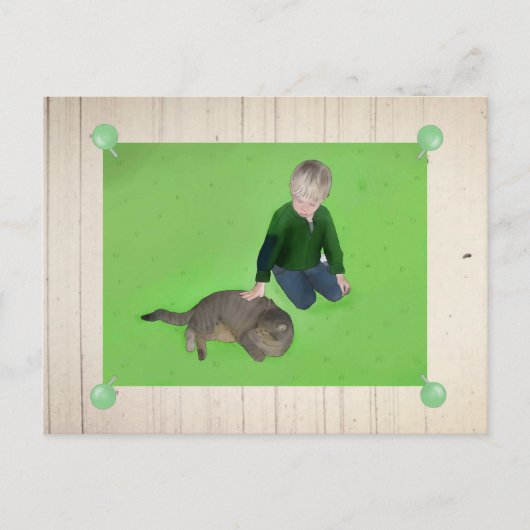 Trösten Postkarte (Vorderseite)