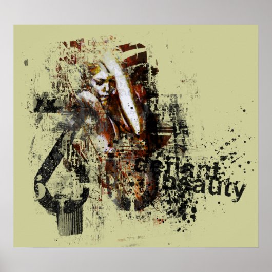 trostlose Schönheit Poster (Vorne)