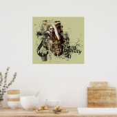 trostlose Schönheit Poster (Küche)