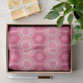 Trostloses rosa Seidenpapier Y2K Floral Western Co (Geschenk)
