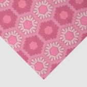 Trostloses rosa Seidenpapier Y2K Floral Western Co (Ausschnitt)