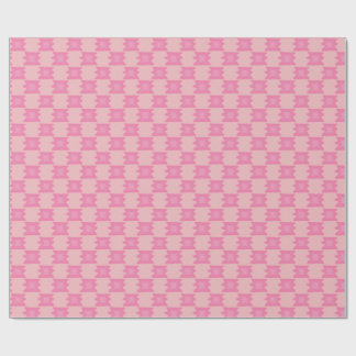 Trostloses Rosa Wild-West-Decke Muster Soft Boho Geschenkpapier