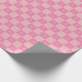 Trostloses Rosa Wild-West-Decke Muster Soft Boho Geschenkpapier (Ecke)