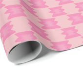 Trostloses Rosa Wild-West-Decke Muster Soft Boho Geschenkpapier (Rolleneckpunkt)