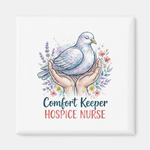 Trostspenderin Hospiz Krankenschwester Magnet