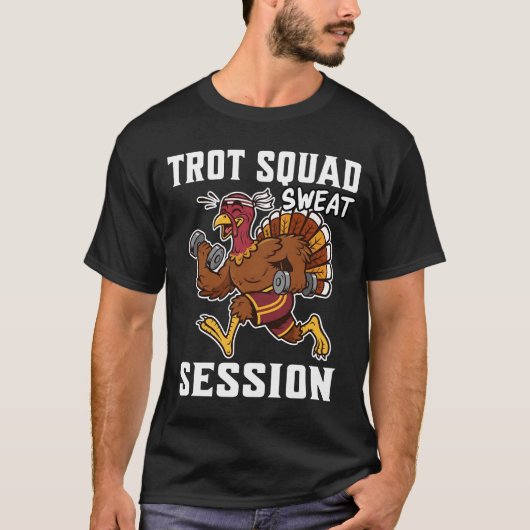 Trot Squad Sweat Session T-Shirt (Vorderseite)