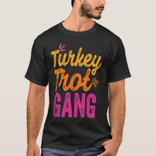 Trot Team Erntedank Türkei Pilgrim läuft T-Shirt