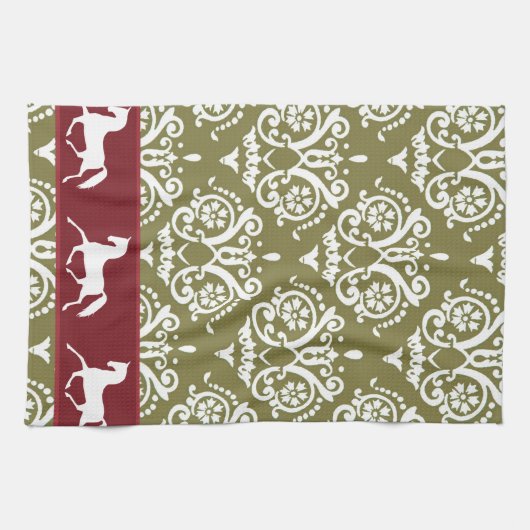 Trothorn Weihnachten Geschirrtuch (Horizontal)