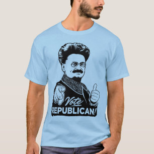 Trotsky Abstimmungs-Republikaner-Shirt T-Shirt
